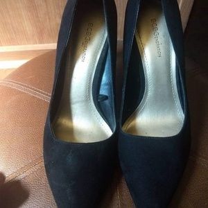Size 7.5 black heels